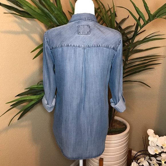 Rails Button Down Chambray Women’s Shirt - XS/S - Picture 9 of 16